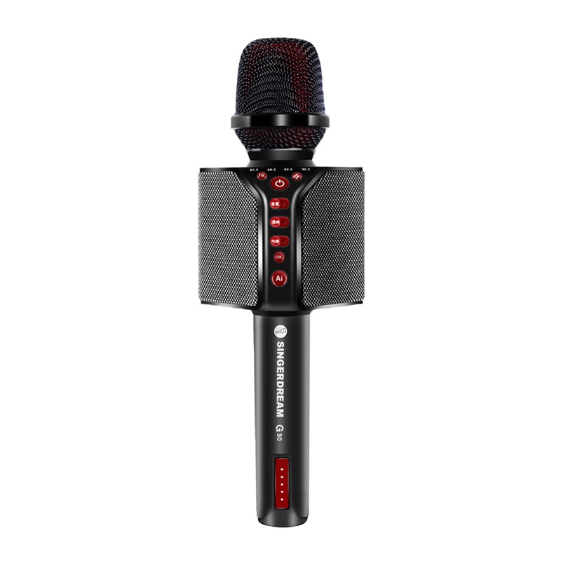 屁颠虫(HIFIER) 歌者盟G30全民手机k歌神器无线蓝牙唱歌户外扩音器卡拉OK话筒音响一体麦克风车载全能网红