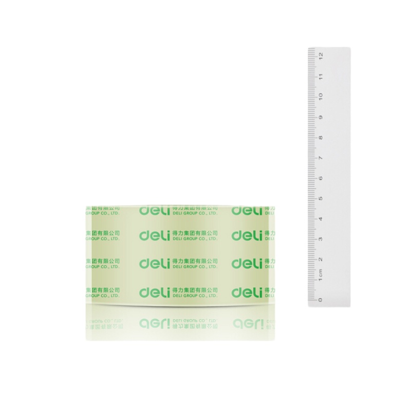 得力封箱胶带48mm*100y*45um(6卷/筒)