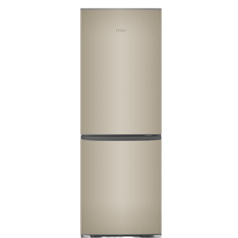 海尔(Haier)BCD-178TMPT 178升双门两门家用小冰箱 时尚炫金 租房神器 直冷 电冰箱