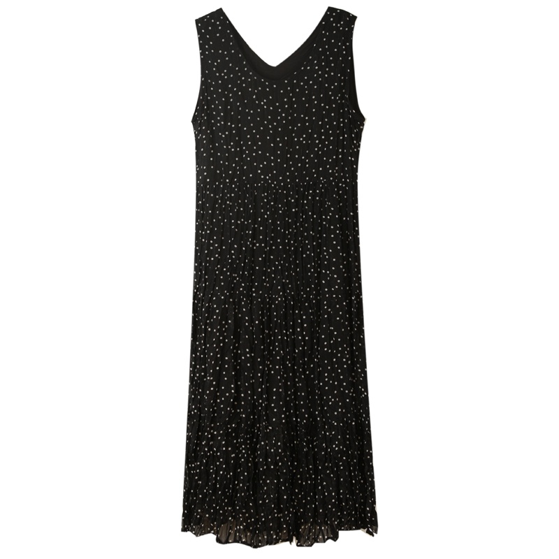 艾哲西 无袖慵懒风连衣裙 EZ350201050