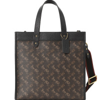 预订 20新款 COACH 马车图案印花托特包