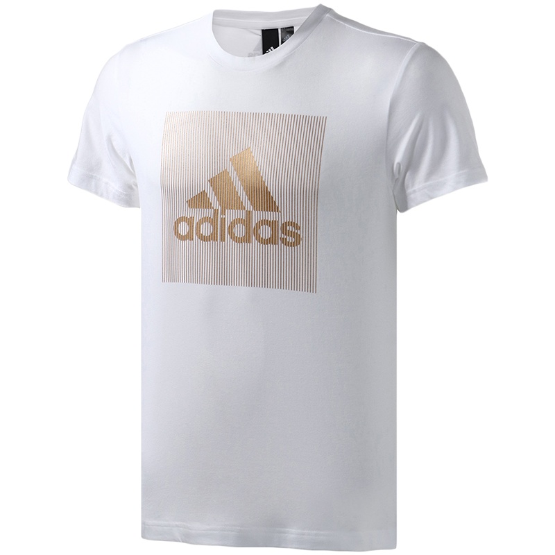 【自营】阿迪达斯男服装短袖T恤跑步训练运动休闲服装DY8653