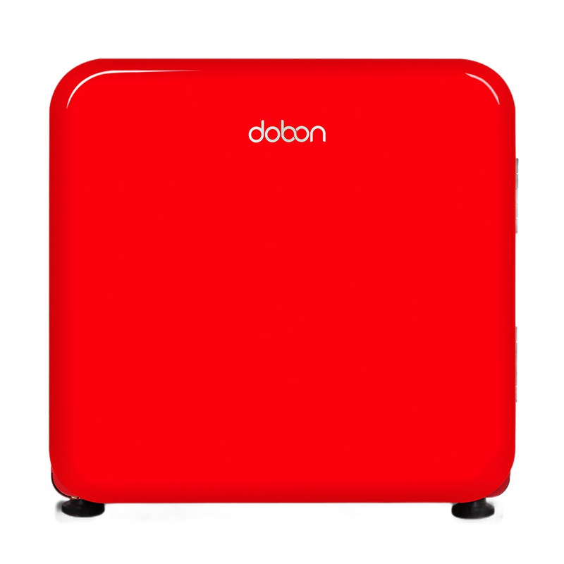东宝(dobon)BC-45Y 45升 网红冰箱 单门小型迷你冰箱 时尚复古 酒店公寓办公家用 小冰箱(红色)