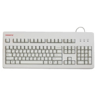 樱桃（Cherry）旗舰店 G80-3494 游戏办公机械键盘 复古打字 静音轴 白色 红轴