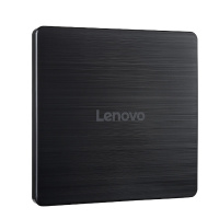 联想(Lenovo)8倍速 USB2.0 外置光驱 外置DVD刻录机 移动光驱 黑色