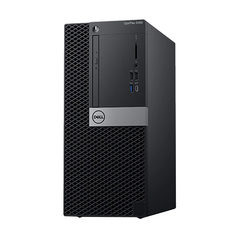 戴尔(DELL)OptiPlex5060MT商用台式电脑 23.8英寸屏（Intel i3-8100 8GB 1TB DVD刻录 W10H）商用办公 家用娱乐 性价比机