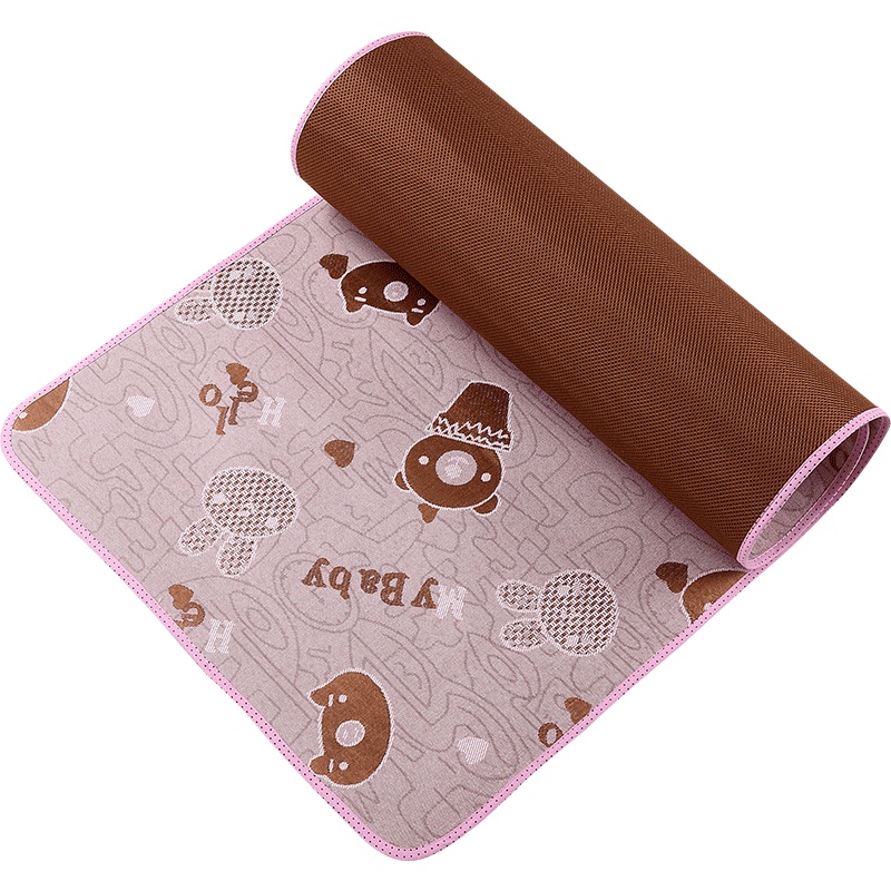 龙之涵[LONGZHIHAN]婴儿冰丝凉席儿童凉席婴童单人凉席大尺寸折叠式