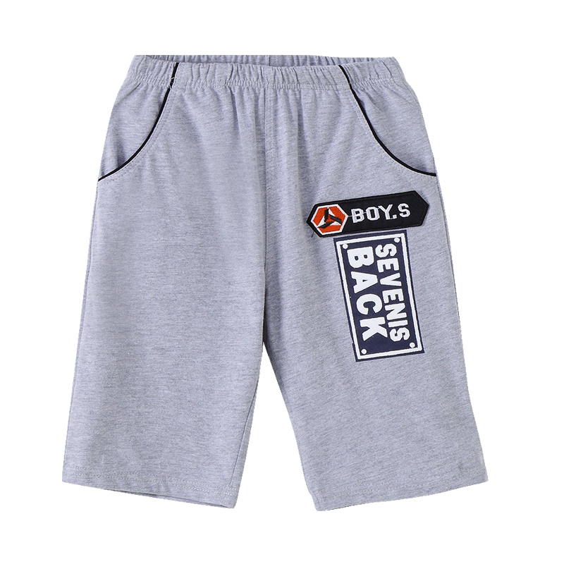铅笔俱乐部童装2019夏季男童短裤休闲裤子运动短裤亲子短裤五分裤