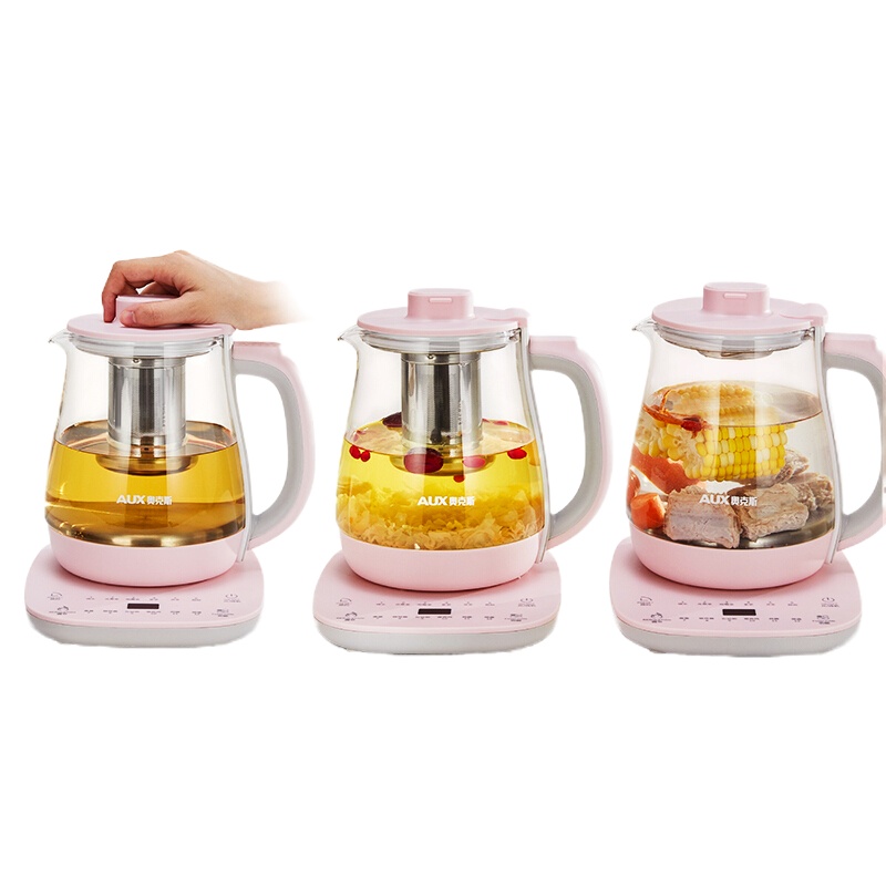 奥克斯HX-S0855K带滤网 1.7L养生壶