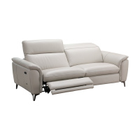 科智乐智能欧式真牛皮沙发组合NANA-U 米白 二人位