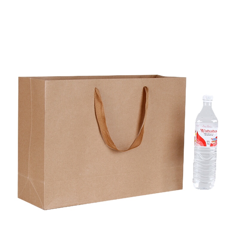 萃姿尔(TRESOR)牛皮纸打包袋手提袋超大号48*14*35cm(50个起订)