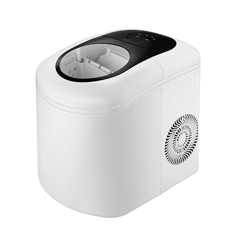 奥克斯制冰机商用18kg小型宿舍学生迷你全自动家用圆冰快速制作机