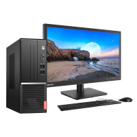 联想(Lenovo)扬天M4000S(i5-10400 8G 256G固态+1TB 2G独显 Win10 23.8英寸显示器