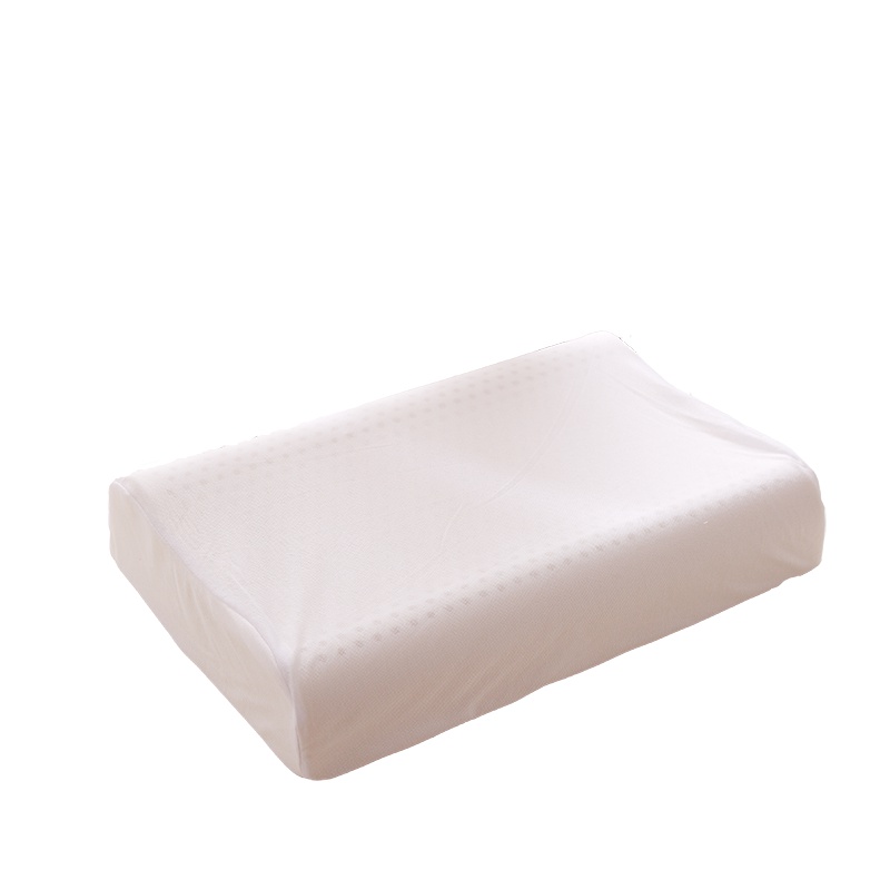 恒源祥波浪形乳胶枕枕头枕芯颈椎枕护颈枕 成人颈椎枕头单只