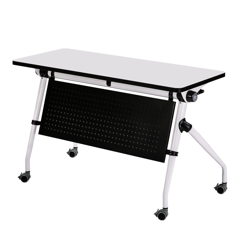 [红心家居]培训桌折叠桌长条桌会议桌培训折叠移动办公双人桌