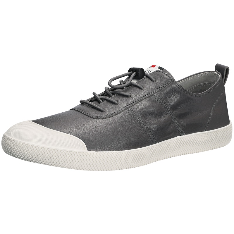 GOLF高尔夫男士休闲鞋2018新款头层牛皮男鞋青春潮流百搭鞋子男时尚透气真皮板鞋