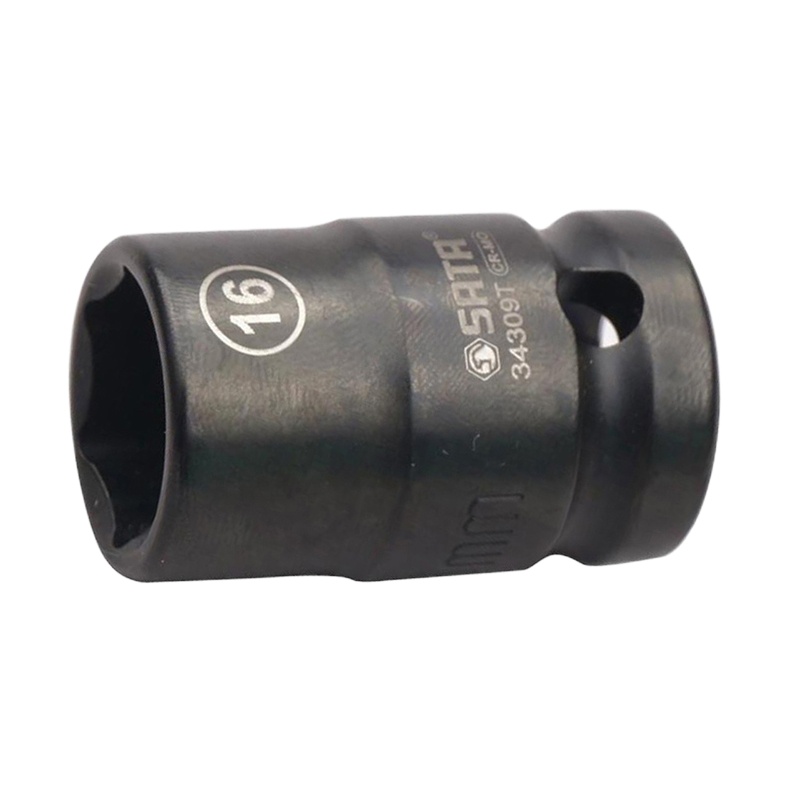 世达 1/2系列六角风动薄壁套筒 风炮套筒头15MM 34308T