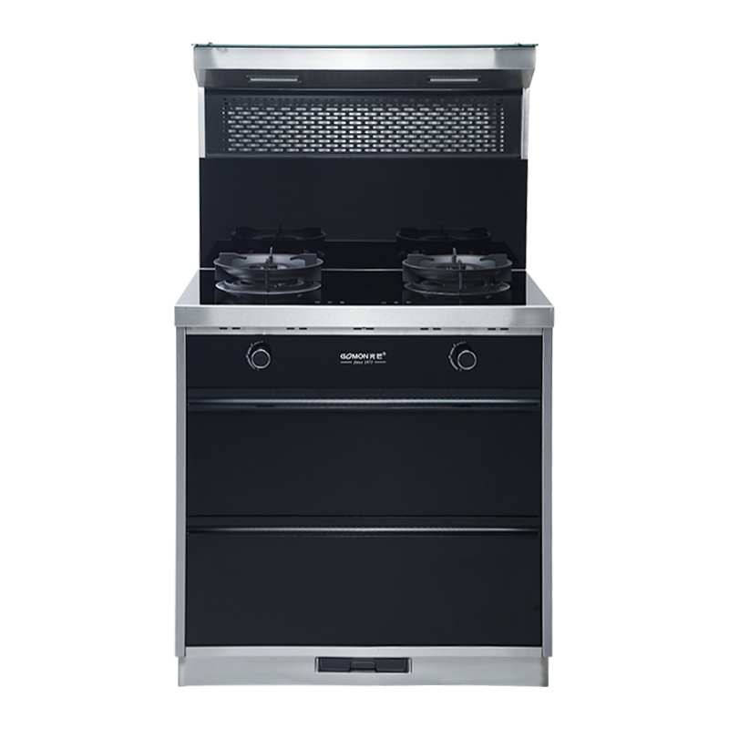 光芒(GOMON)DS 750(Y) 厨房一体机 节省空间 油烟机燃气灶消毒柜家用液化气集成灶