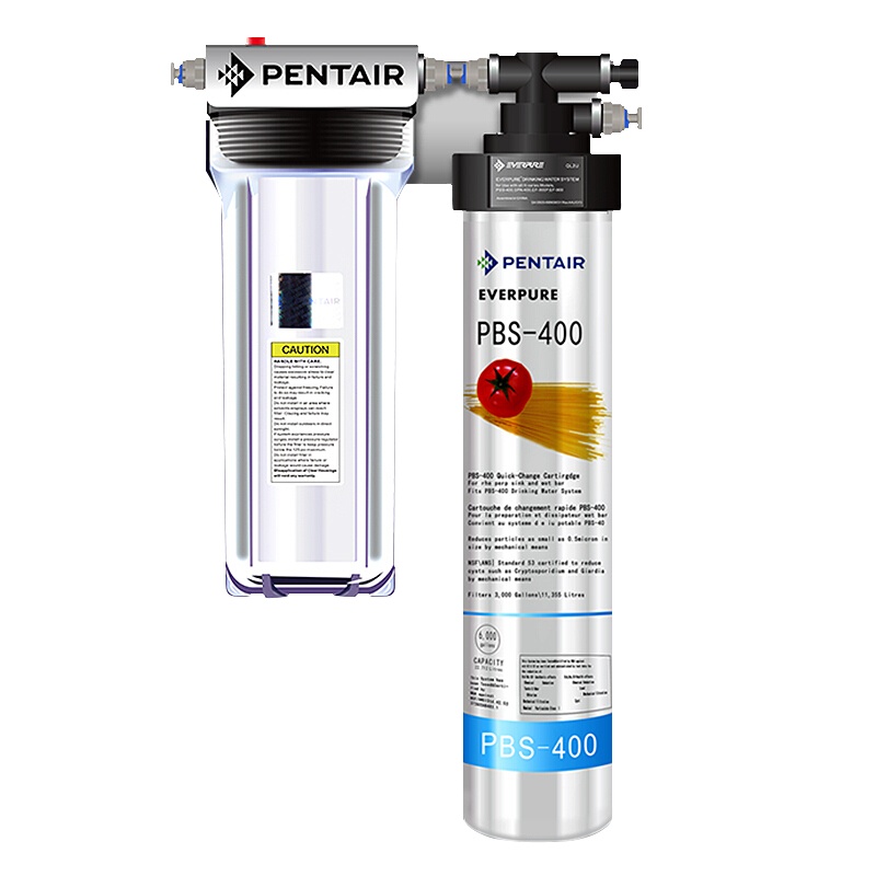 爱惠浦（Everpure）净水器家用 高效过滤重金属净水机 PBS-400升级版 有效抑制水垢大流量大制水量经济划算智选
