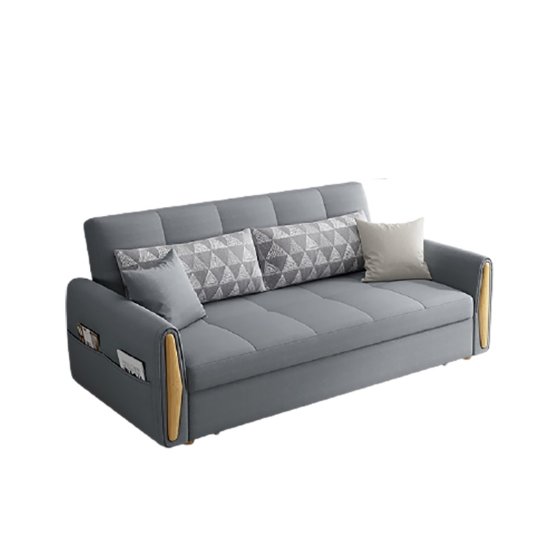 可折叠沙发床小户型双三人符象两用抽屉式转角储物推拉沙发床