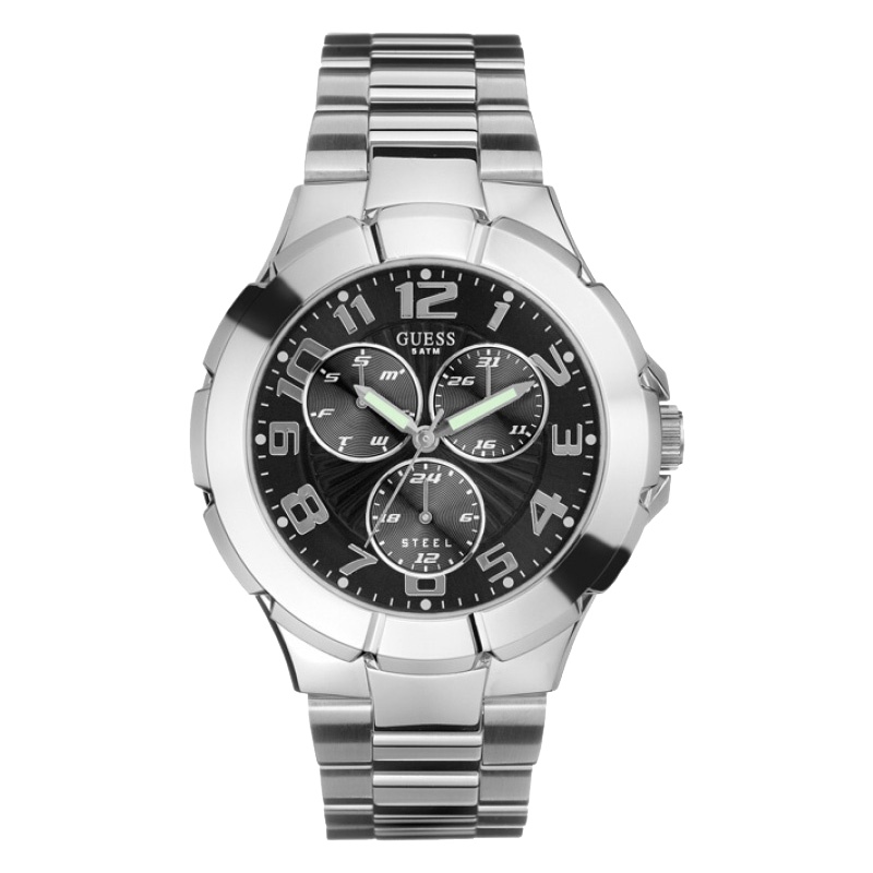 盖尔斯(GUESS)时尚潮流系列运动休闲多功能石英男士手表I90199G3