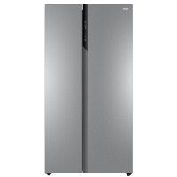 Haier海尔冰箱 对开门风冷无霜双变频净味超薄家用527升大容量节能静音对开门双门电冰箱银色新品BCD-527WDPC