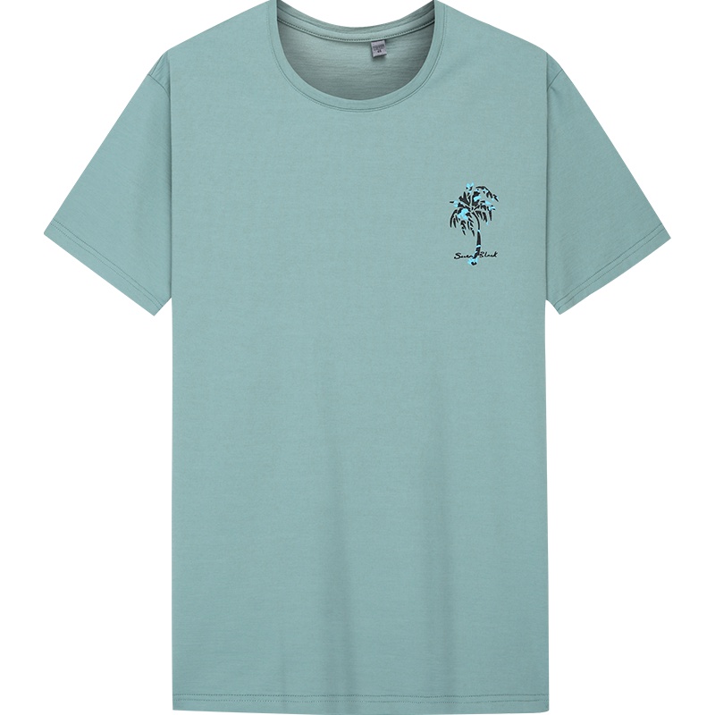 HODO红豆男装夏季男士短袖圆领T恤休闲舒适男