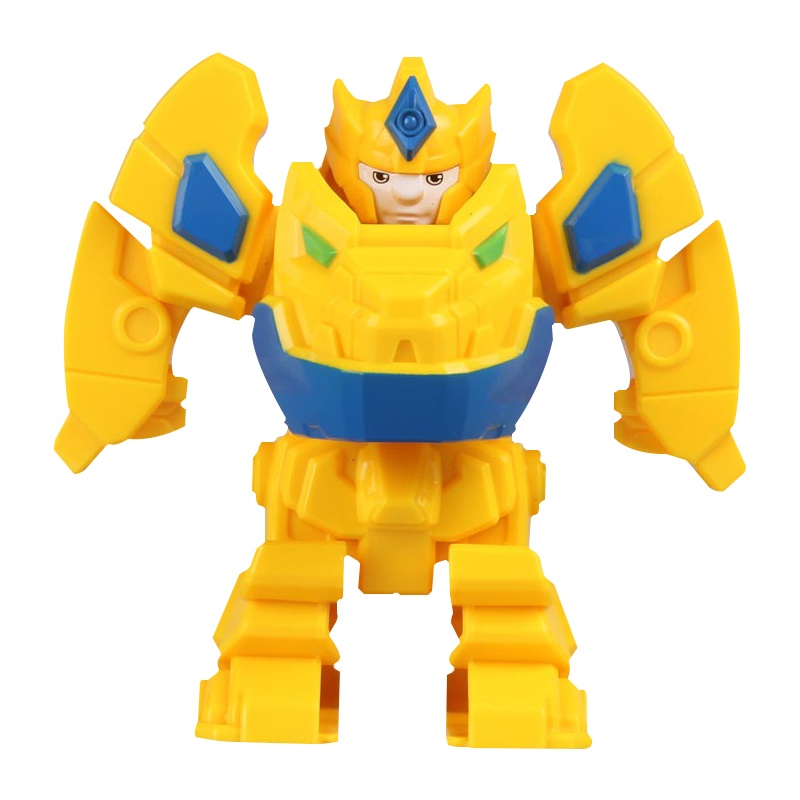 奥迪双钻超变武兽锋泰戈亚狮513105变形玩具机器人手动变形武兽卓