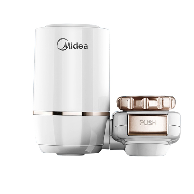 美的(Midea)净水器 家用厨房过滤器炭纤维无废水不用电净水龙头MC122-2