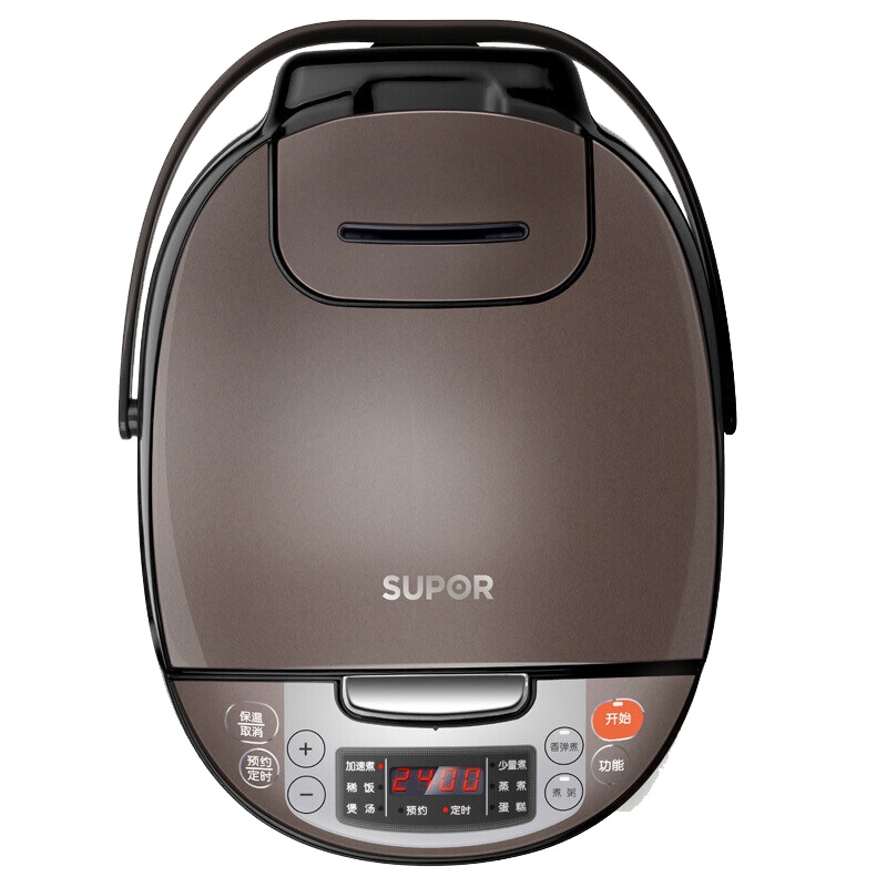 苏泊尔(SUPOR )电饭煲CFXB40FC29D-75 微电脑式 4L 24小时预约定时陶晶内胆