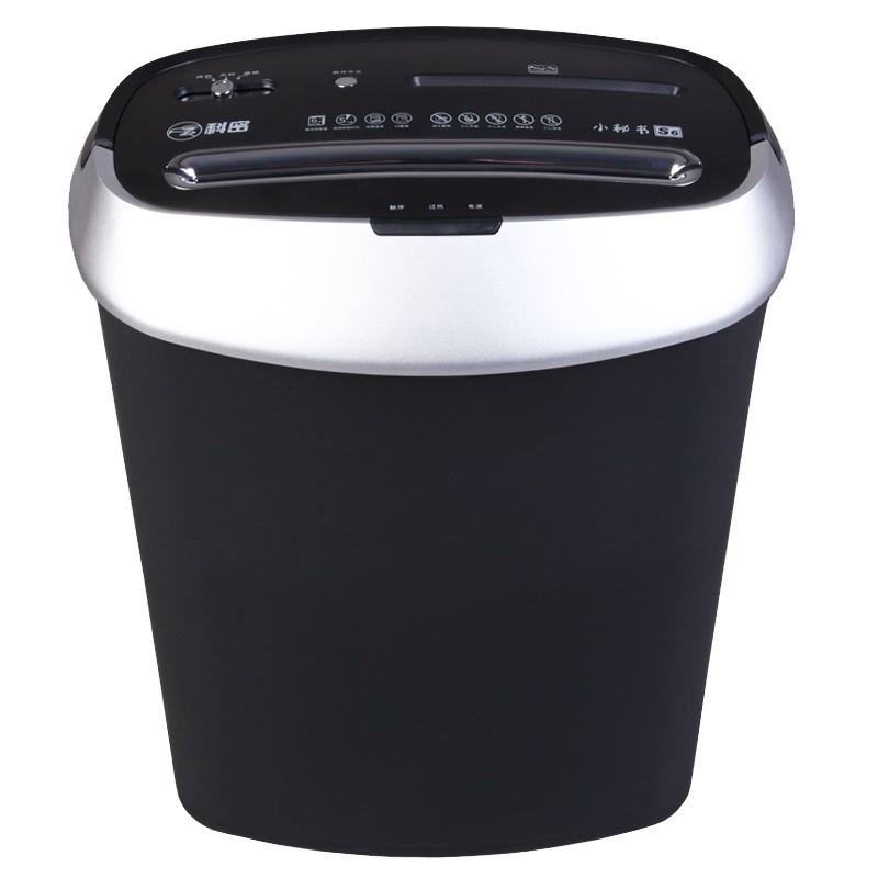 科密(Comet)S6 碎纸机 家用办公 4级保密 段状 A4 双入口 可碎卡光盘17L 粉碎机