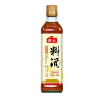 海天古道料酒450ml/瓶 小瓶家用去腥提味增香除膻3年陈酿黄酒酿造