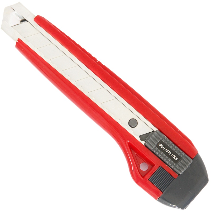 得力2041大号带金属护套美工刀(把)