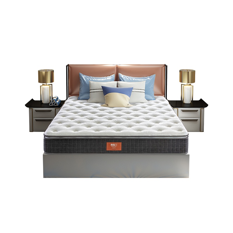 喜临门床垫旗舰店 泰国天然乳胶床垫 独袋弹簧软硬两用棕垫 1.5m1.8米双人席梦思简约现代卧室家具 赫本