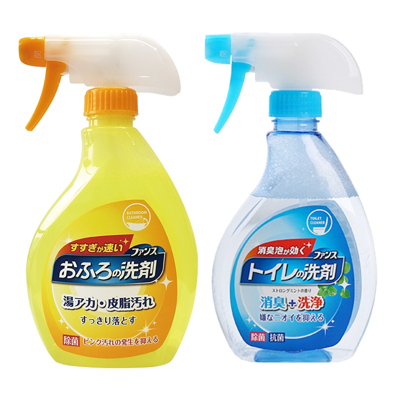 美洁卫浴室清洁剂薄荷香橙型380ml便圈清洁剂380ml组合