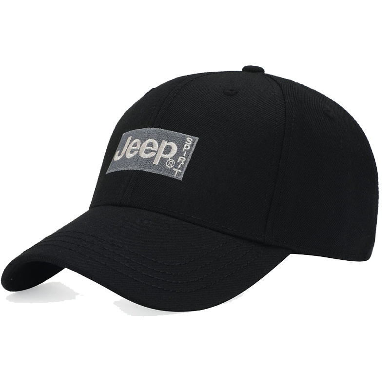 jeep吉普新款帽子男四季韩版鸭舌帽百搭女时尚遮阳防晒休闲棒球帽