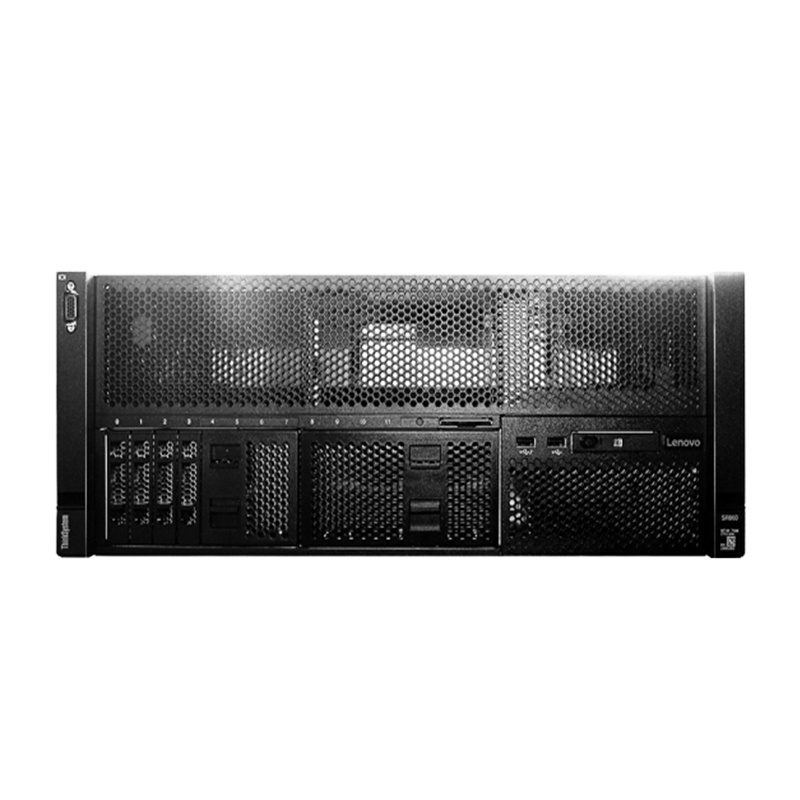 联想(Lenovo)SR860-4U机架式服务器 21. 5显示器 定制(至强金牌5117*2颗 64GB 3*1.2T 10K R730I1GB server2016系统)