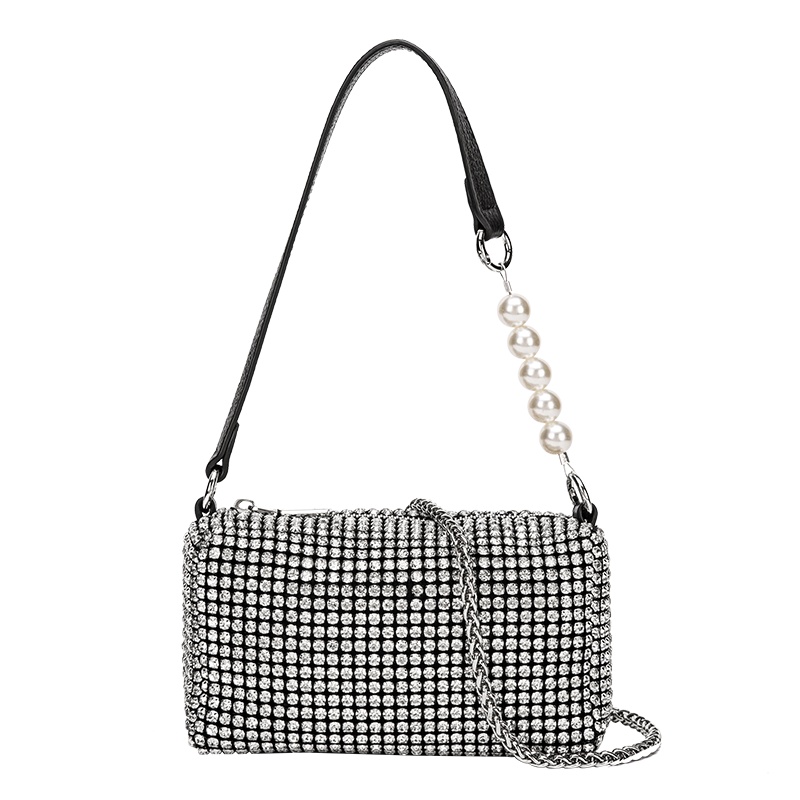马克华菲【夏季热卖 水钻包】女包闪钻时尚蹦迪手拎包单肩包镶钻斜挎包