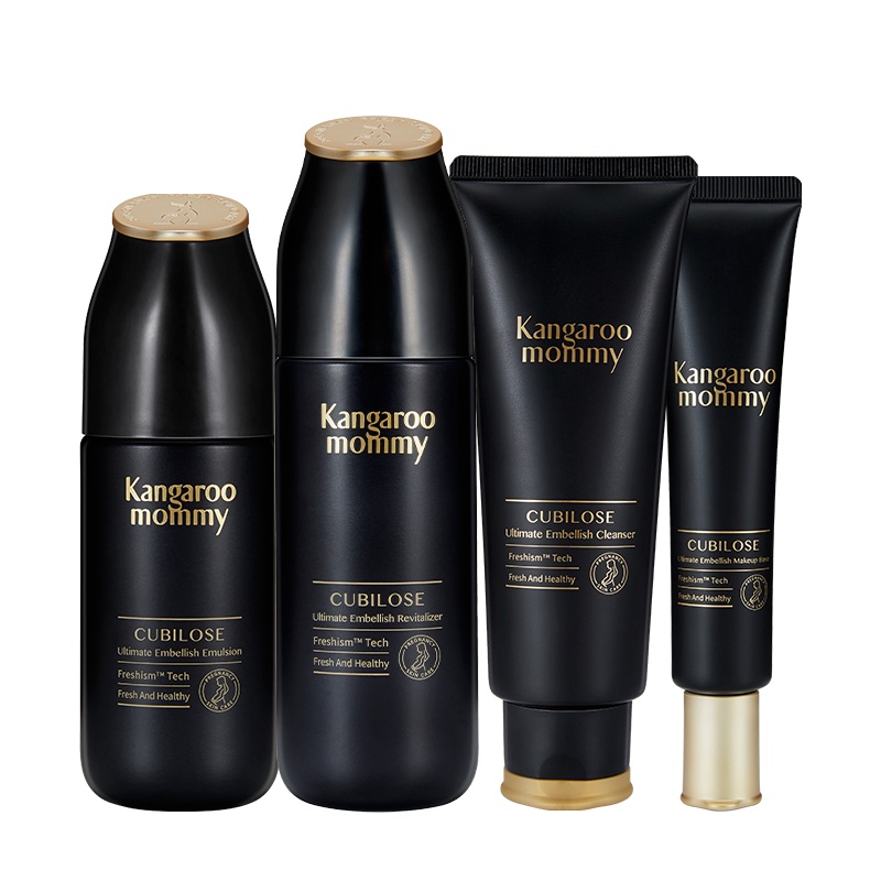 袋鼠妈妈 kangaroomommy 燕窝深润臻颜4件套 孕妇护肤品 深层滋润 隔离防护