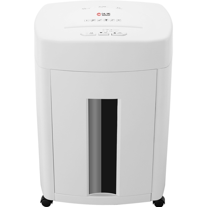 汉王(Hanvon)HW-410DS全自动碎纸机德国5级高保密 大型办公商用双重进纸长时间碎卡光盘粉碎机1