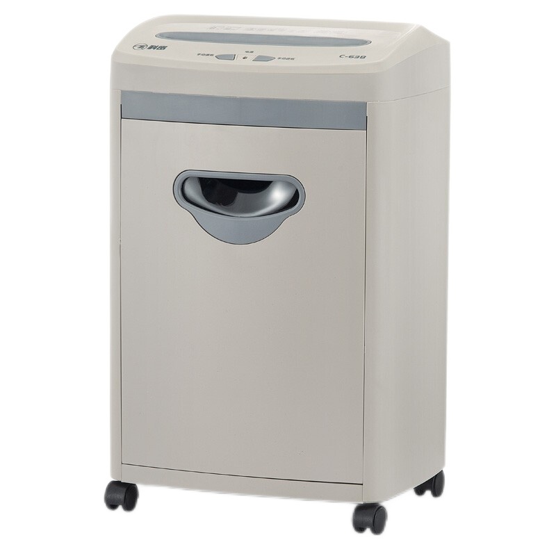 科密(comet)C-638B 德国5级高保密减震碎纸机办公 小颗粒文件粉碎机