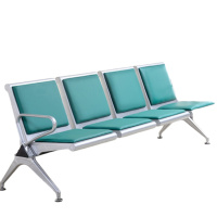 ZS-GY670排椅四人位不锈钢连排椅沙发椅等候椅公共座椅机场椅