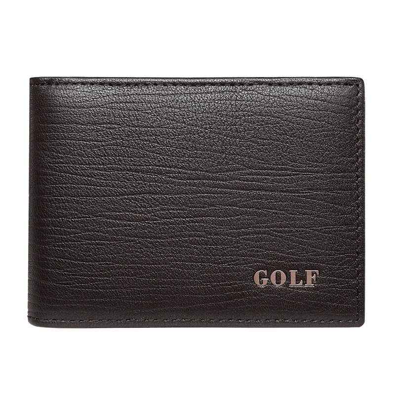 高尔夫GOLF商务牛皮卡包男士驾驶证皮套 头层牛皮多卡位证件夹驾照夹
