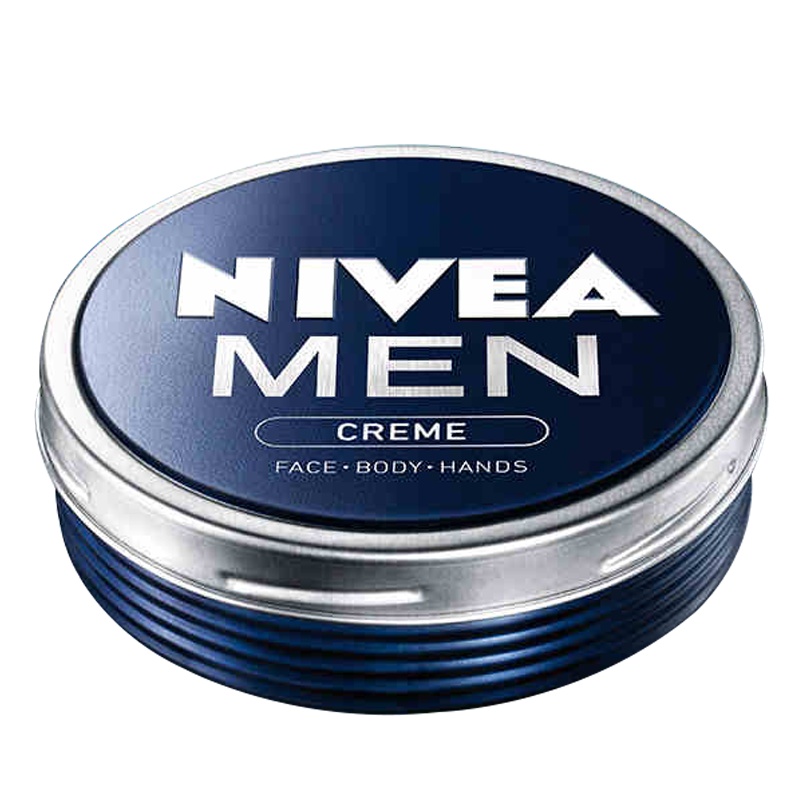 妮维雅男士润肤霜75ml 经典金属铁罐 保湿易吸收 滋润不黏腻