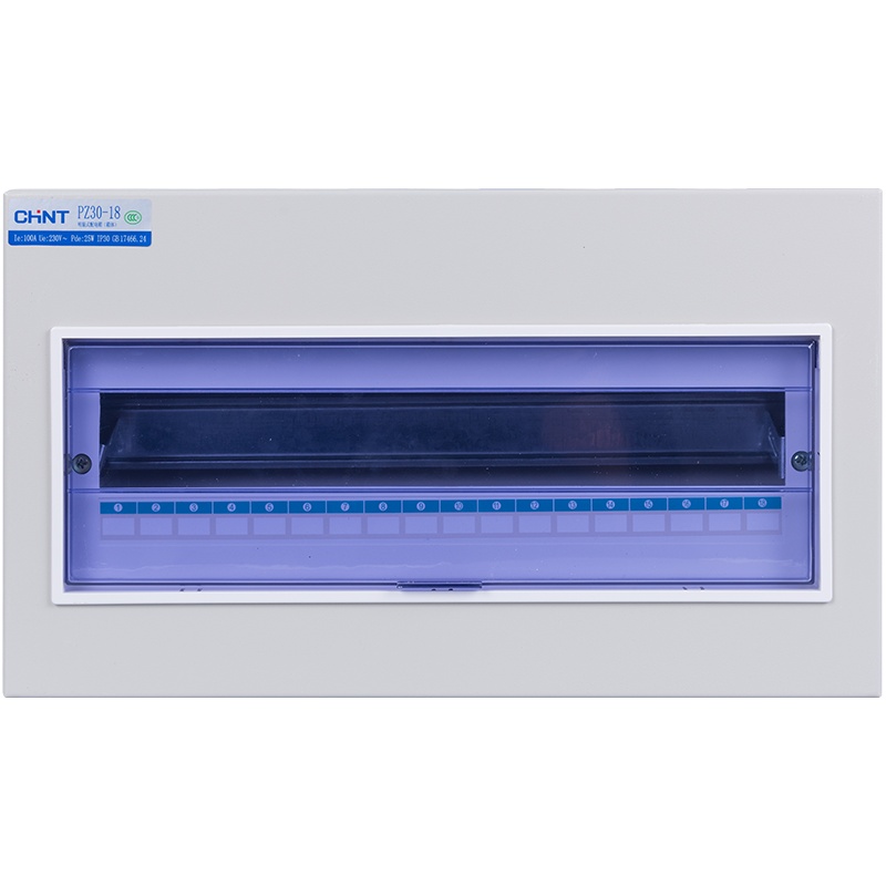正泰照明配电箱 PZ30-18 回路暗装箱 强电箱 照明箱 铁皮 厚 强电布线箱