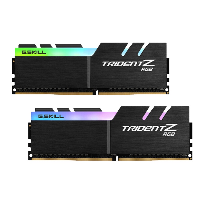 芝奇(G.SKILL)32GB(16G×2)套装 3200频率 DDR4 台式机内存条 幻光戟RGB灯条(C16)