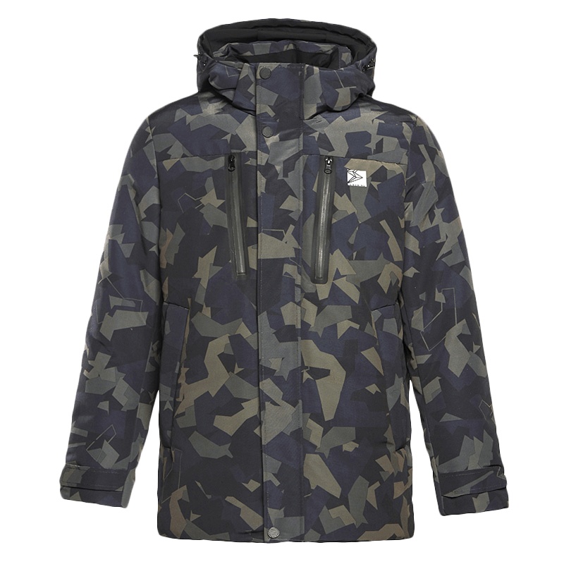 雪中飞男士可脱卸帽羽绒服X80140035