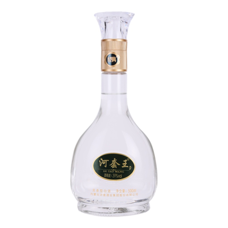 河套酒业 河套王经典 39度 500ml 单瓶装 浓香型白酒