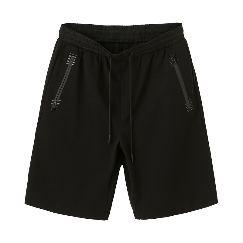 马克华菲夏季新款针织印花潮流休闲短裤