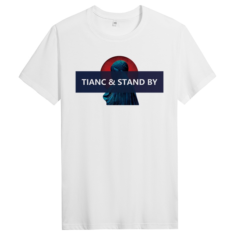 纯棉短袖t恤男潮流夏季体恤圆领男士半袖宽松男生修身 DT10379